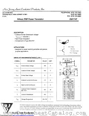 2SA1147 datasheet pdf New Jersey Semiconductor