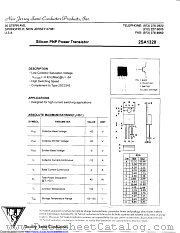 2SA1328 datasheet pdf New Jersey Semiconductor