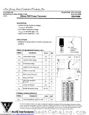 2SA1880 datasheet pdf New Jersey Semiconductor