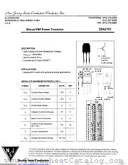 2SA2151 datasheet pdf New Jersey Semiconductor