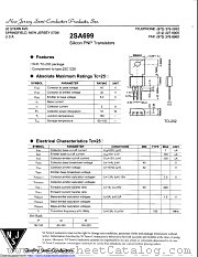 2SA699 datasheet pdf New Jersey Semiconductor
