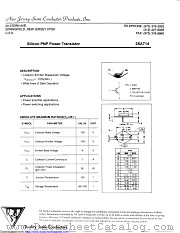 2SA714 datasheet pdf New Jersey Semiconductor