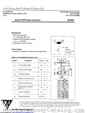2SA909 datasheet pdf New Jersey Semiconductor