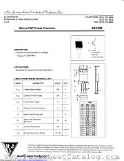 2SA958 datasheet pdf New Jersey Semiconductor