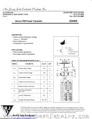 2SA969 datasheet pdf New Jersey Semiconductor
