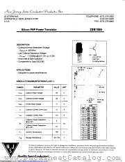 2SB1566 datasheet pdf New Jersey Semiconductor