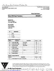 2SC2245 datasheet pdf New Jersey Semiconductor