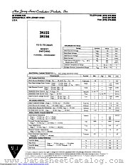 3N155 datasheet pdf New Jersey Semiconductor