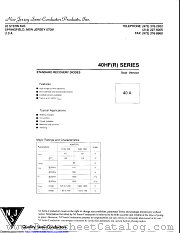 40HFR40M datasheet pdf New Jersey Semiconductor