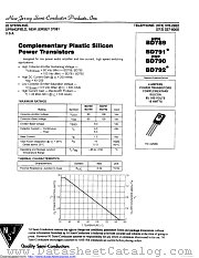 BD790 datasheet pdf New Jersey Semiconductor