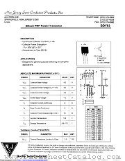 BDY83 datasheet pdf New Jersey Semiconductor