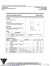 BF469 datasheet pdf New Jersey Semiconductor