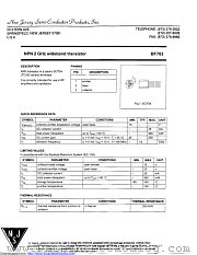 BF763 datasheet pdf New Jersey Semiconductor