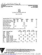 BFT28B datasheet pdf New Jersey Semiconductor