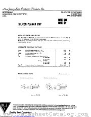 BFX91 datasheet pdf New Jersey Semiconductor