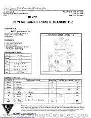 BLV57 datasheet pdf New Jersey Semiconductor