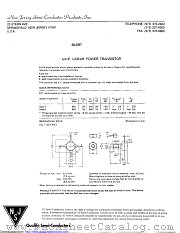 BLX97 datasheet pdf New Jersey Semiconductor