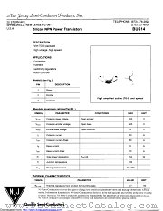 BUS14 datasheet pdf New Jersey Semiconductor