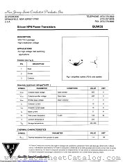 BUW35 datasheet pdf New Jersey Semiconductor