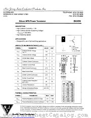 BUX99 datasheet pdf New Jersey Semiconductor