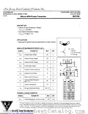 BUY55 datasheet pdf New Jersey Semiconductor