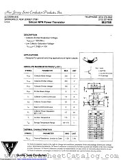 BUY58 datasheet pdf New Jersey Semiconductor