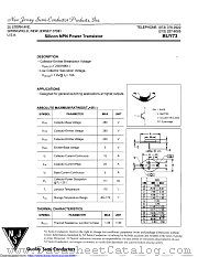 BUY73 datasheet pdf New Jersey Semiconductor