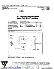 BUZ45 datasheet pdf New Jersey Semiconductor