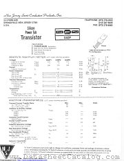 D40P datasheet pdf New Jersey Semiconductor