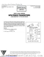 D44VH4 datasheet pdf New Jersey Semiconductor