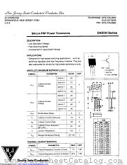 D45VH5 datasheet pdf New Jersey Semiconductor