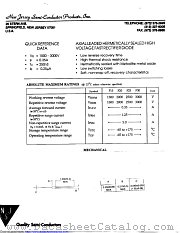 F15 datasheet pdf New Jersey Semiconductor