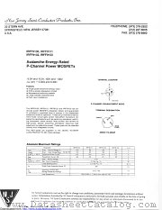 IRFF9130 datasheet pdf New Jersey Semiconductor