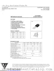 IRFP450R datasheet pdf New Jersey Semiconductor
