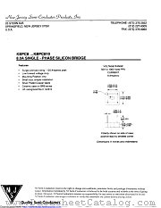 KBPC806W datasheet pdf New Jersey Semiconductor
