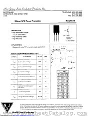 KSD5074 datasheet pdf New Jersey Semiconductor