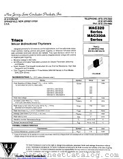 MAC320A6FP datasheet pdf New Jersey Semiconductor