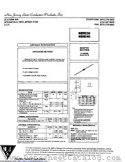 MBR040 datasheet pdf New Jersey Semiconductor