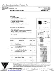MBR10200CT datasheet pdf New Jersey Semiconductor