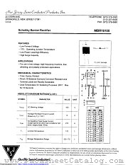 MBR16100 datasheet pdf New Jersey Semiconductor
