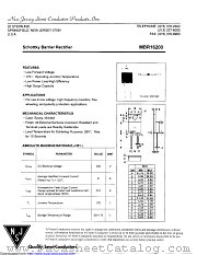 MBR16200 datasheet pdf New Jersey Semiconductor