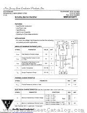 MBR30100PT datasheet pdf New Jersey Semiconductor