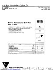 MBS4992 datasheet pdf New Jersey Semiconductor