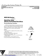 MCR100-7 datasheet pdf New Jersey Semiconductor