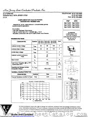 MJ11016 datasheet pdf New Jersey Semiconductor