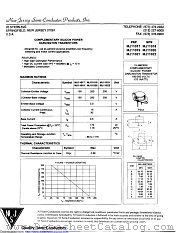 MJ11021 datasheet pdf New Jersey Semiconductor