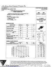 MJE2801T datasheet pdf New Jersey Semiconductor