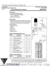 MJW16010A datasheet pdf New Jersey Semiconductor