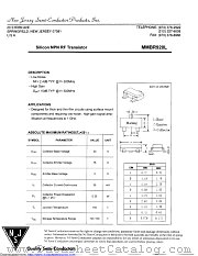 MMBR920L datasheet pdf New Jersey Semiconductor