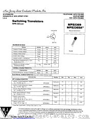 MPS2369A datasheet pdf New Jersey Semiconductor